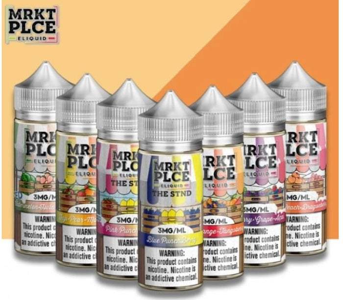 MRKT PLCE THE STND 100ML E-LIQUID BLUE PUNCH BERRY ICED 3MG 292827456331